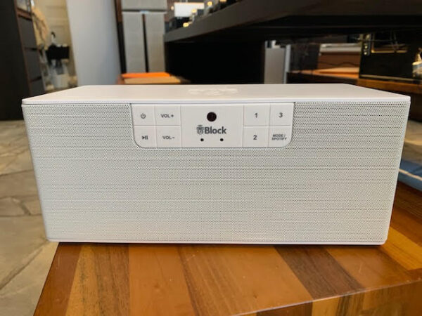 AUDIO-BLOCK, BLOCK B, STREAMING-MULTIROOM-NETZWERKLAUTSPRECHER, WEIß, EINZELSTÜCK