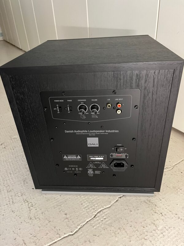 Dali - SUB 12F - Aktiver Subwoofer - schwarz oder weiß - Vorführgerät – Bild 2