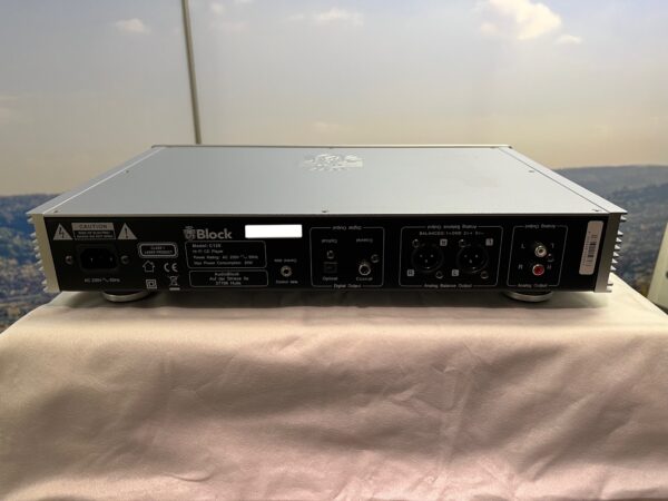 Block C120 - CD Player mit XLR Anschluss - Vorführgerät – Bild 2