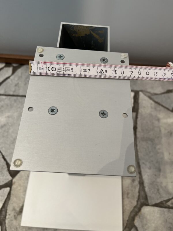 T+A - Anlagenständer (kleine Deckplatte) - silber - gebraucht, im Kundenauftrag – Bild 2