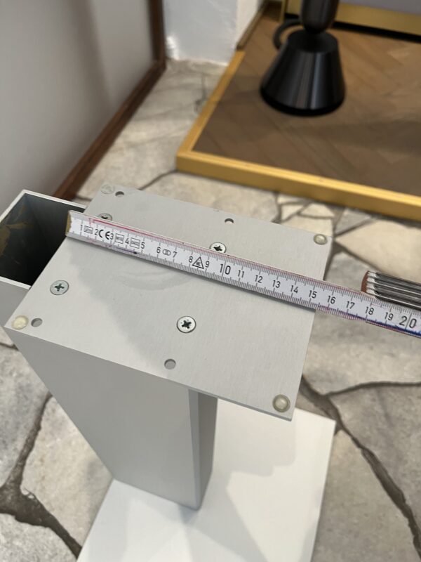 T+A - Anlagenständer (kleine Deckplatte) - silber - gebraucht, im Kundenauftrag – Bild 5