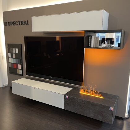 Spectral Smart Furniture - Ameno Kombination inkl. Smart Flame - aus der Ausstellung
