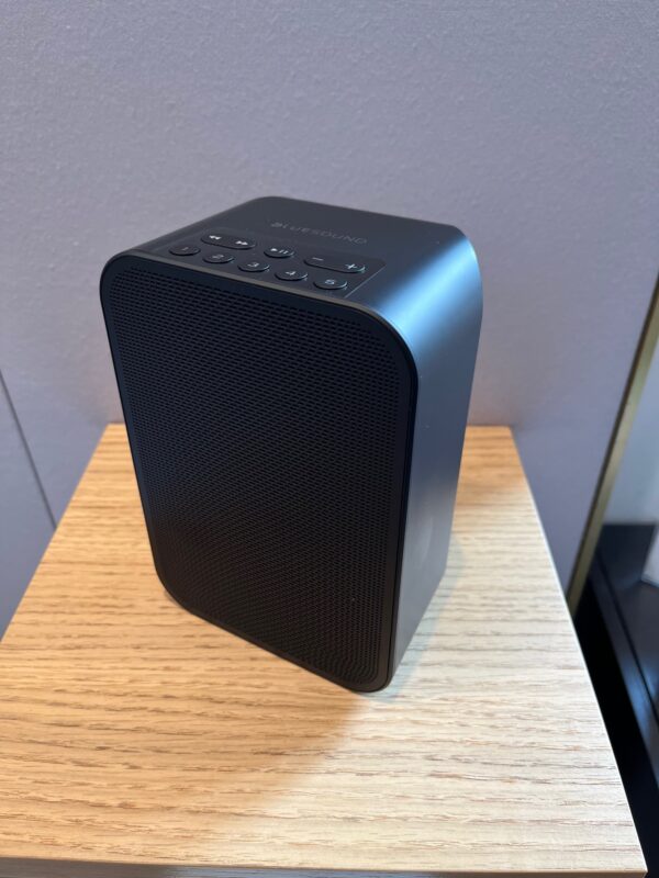Bluesound - Pulse Flex 2i - schwarz - Gebrauchtgerät mit Restgarantie bis 8. 2026, im Kundenauftrag