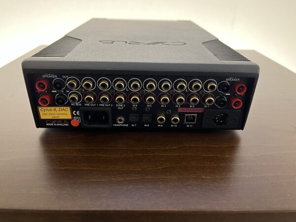 Cyrus - 8 DAC QXR - schwarz - Vollverstärker mit D/A Wandler - Vorführgerät – Bild 3