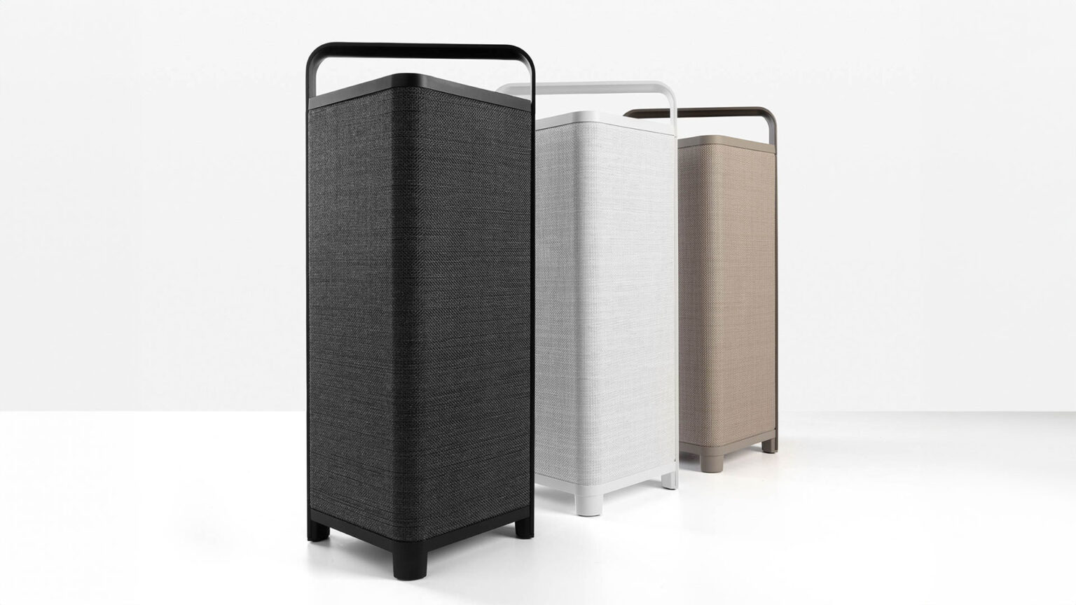 Sonoro Escape P6 AIR In Schwarz, Weiß, Beige (Tan). WLAN-Streaming mit den tragbaren Bluetooth Lautsprechern.