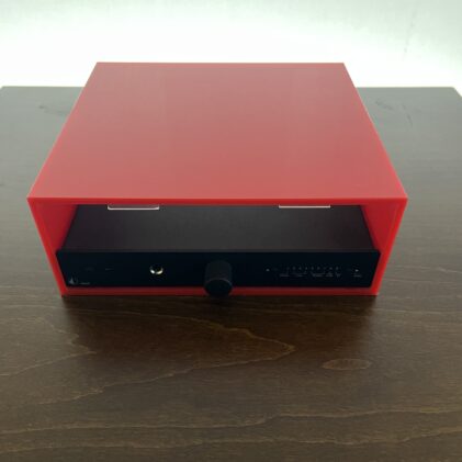 Pro-Ject - Design Box Acryl 4 - Systemgehäuse rot - aus der Vorführung