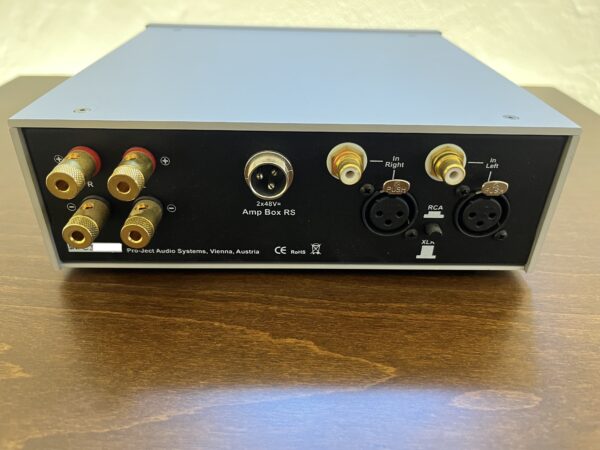 Pro-Ject - Amp Box RS silber - Endverstärker - Vorführgerät – Bild 3