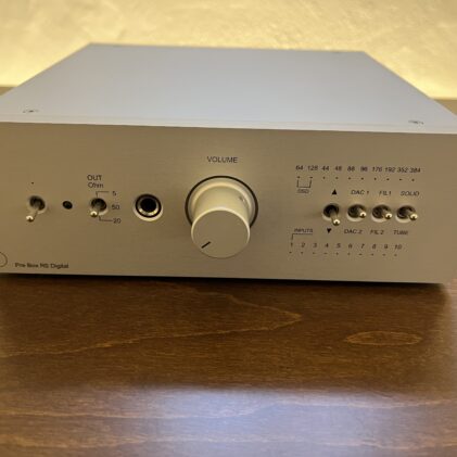 Pro-Ject - Pre Box RS Digital silber - Vorverstärker - Vorführgerät