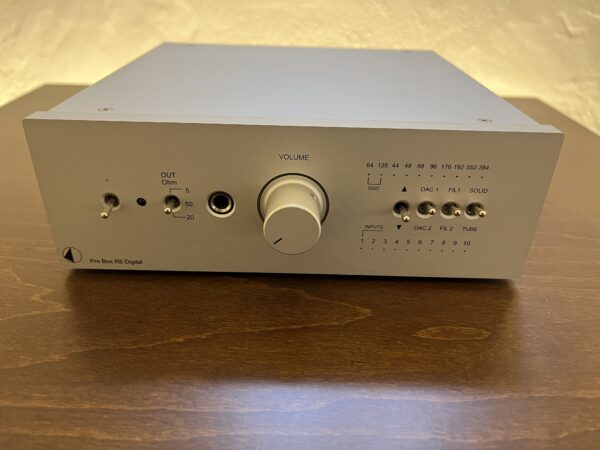 Pro-Ject - Pre Box RS Digital silber - Vorverstärker - Vorführgerät