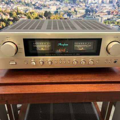 Accuphase - E-280 - Integrierter Class A/B Stereo-Verstärker - PIA Gerät - mit OVP - Gebrauchtgerät, im Kundenauftrag
