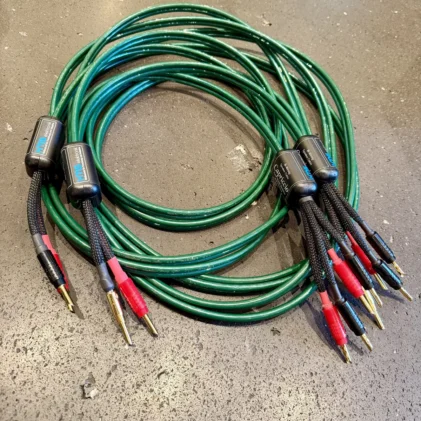 HMS - Capriccio Lautsprecherkabel - 2x4 M. Si - Bi wiring BFA Bananas - aus der Vorführung