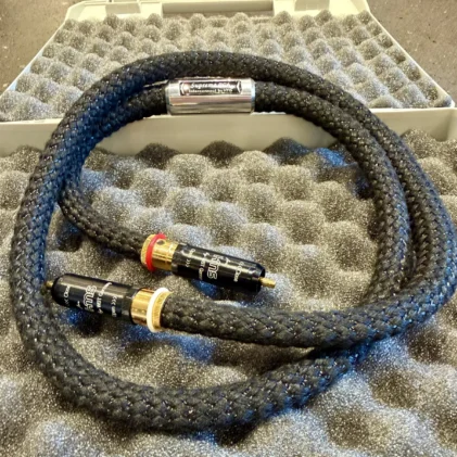 Unbenutztes - HMS Suprema Digital Koax Kabel 75 Ohm - 1 Meter mit WBT Stecker